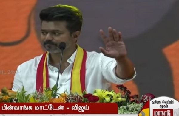 சுரண்டி கொள்ளையடிக்கும் கூட்டம் தி.மு.க தளபதி விஜய் நேரடியாக தாக்கிப் பேசியுள்ளார் !