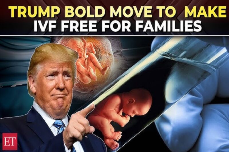 Trump has signed an executive order on IVF: ஆய்வுக்கூட கருத்தரித்தல்; ஓகே சொன்ன டிரம்ப் !