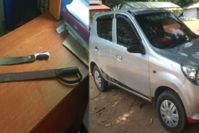 கிளிநொச்சியில் வாள் வெட்டு கும்பல் கைது! வாக்குச்சாவடி அருகே பயங்கரம்!