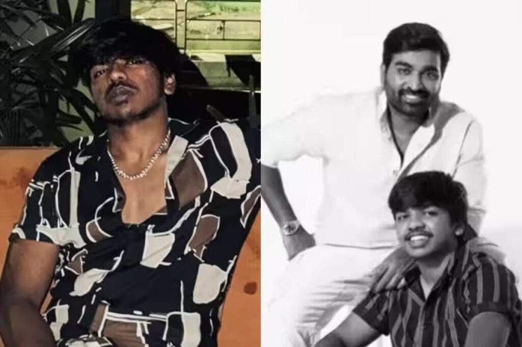 ரவுடி போல காட்சி தரும் விஜய் சேதுபதியின் மகம் சூர்யா சேதுபதி !