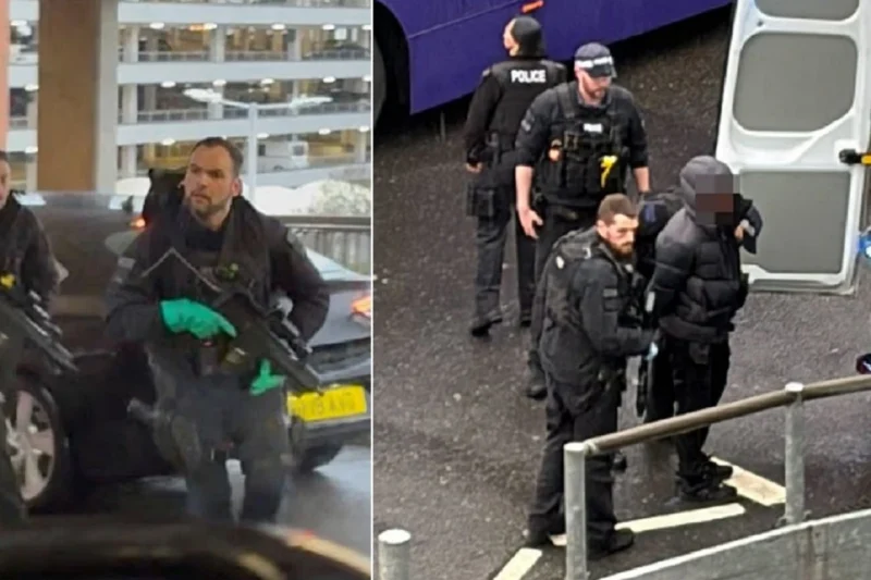 லண்டன் Heathrow விமான நிலையத்தில் அயுதப் பொலிசார் அதிரடி: நபர் ஒருவர் கைது !