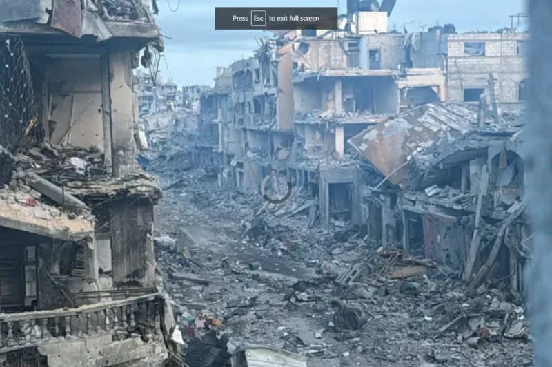 முள்ளிவாய்க்காலை விட 10 மடங்கு அழிந்துள்ள வடக்கு காஸா