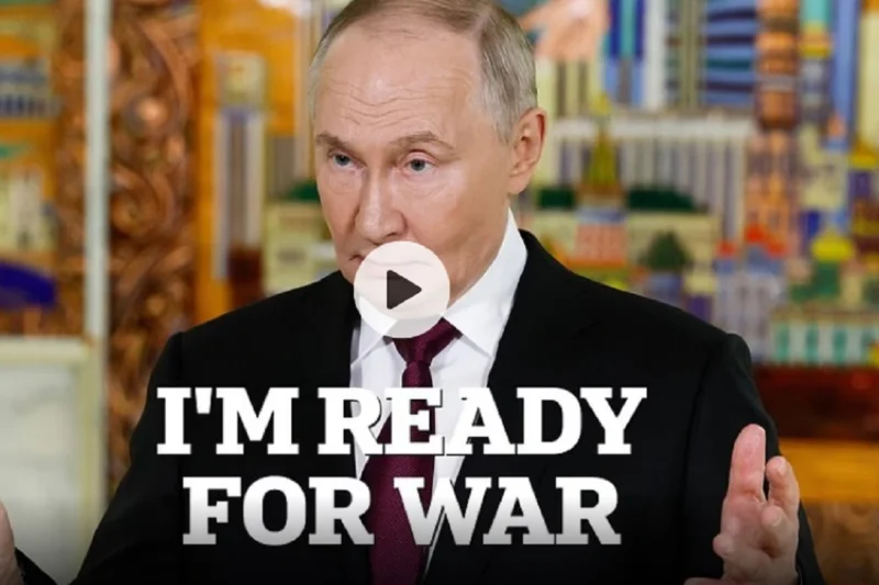 இப்போது ஐரோப்பாவோடு போர் தொடுக்க நான் ரெடி.. பதறும் அறிவிப்பை விடுத்த புட்டின் !